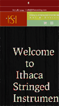 Mobile Screenshot of ithacastring.com