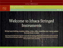 Tablet Screenshot of ithacastring.com